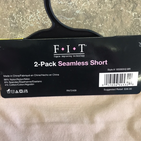 2 Pair Ultra-soft Smoothing Shorts - Picture 4 of 5